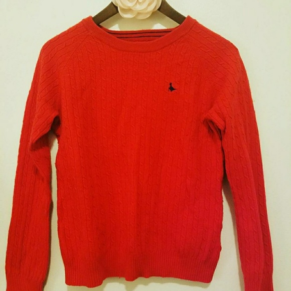 Jack Wills Red Sweater - Picture 1 of 4